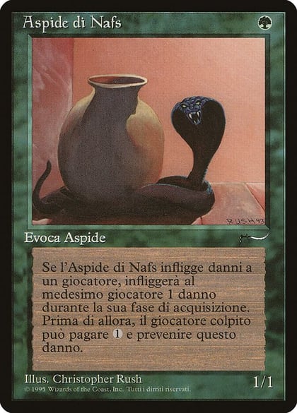 Nafs Asp (Italian) - "Aspide di Nafs", Renaissance #182401