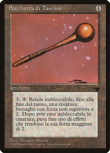 Tawnos's Wand (Italian) - "Bacchetta di Tawnos", Renaissance #182419