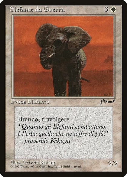 War Elephant (Italian) - "Elefante da Guerra", Renaissance #182438