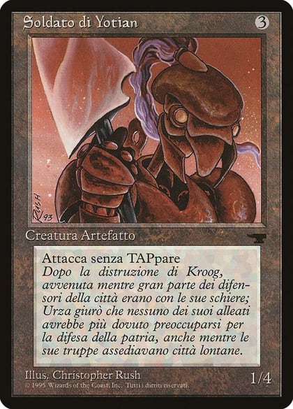 Yotian Soldier (Italian) - "Soldato di Yotian", Renaissance #182441
