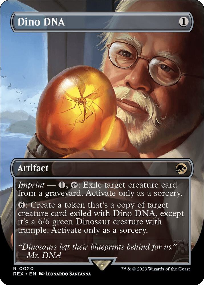 Dino DNA (Borderless), Universes Beyond: Jurassic World Collection 20