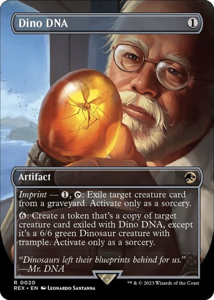 Dino DNA (Borderless), Universes Beyond: Jurassic World Collection 20