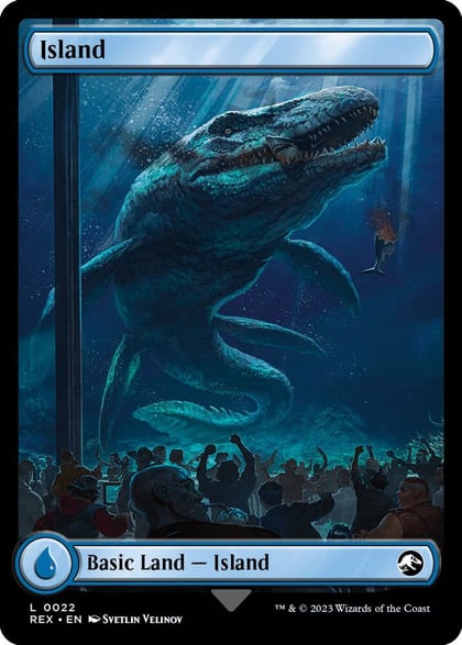 Island, Universes Beyond: Jurassic World Collection 22
