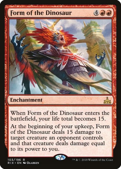 Form of the Dinosaur, Rivals of Ixalan 103