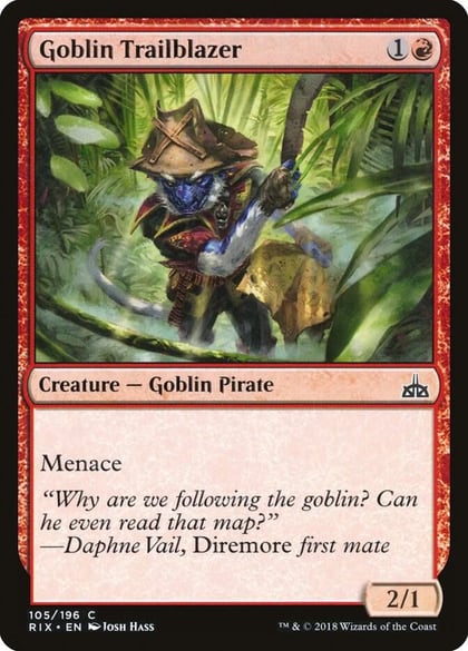 Goblin Trailblazer, Rivals of Ixalan 105