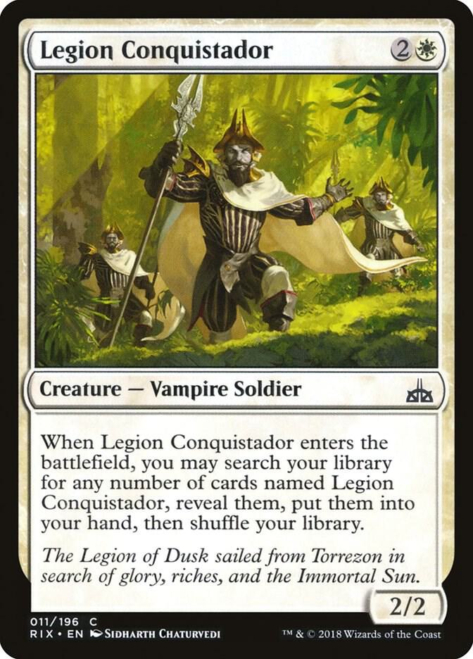 Legion Conquistador, Rivals of Ixalan 11