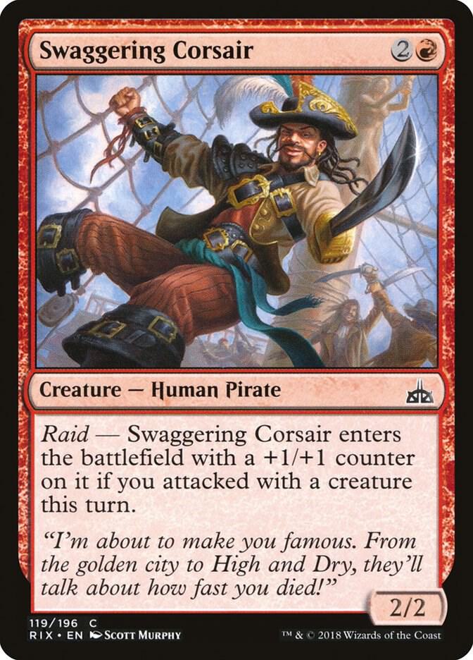 Swaggering Corsair, Rivals of Ixalan 119