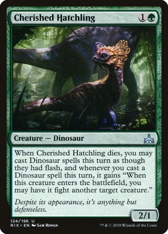 Cherished Hatchling, Rivals of Ixalan 124