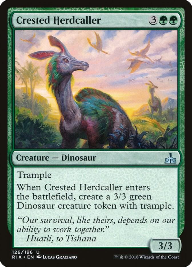 Crested Herdcaller, Rivals of Ixalan 126