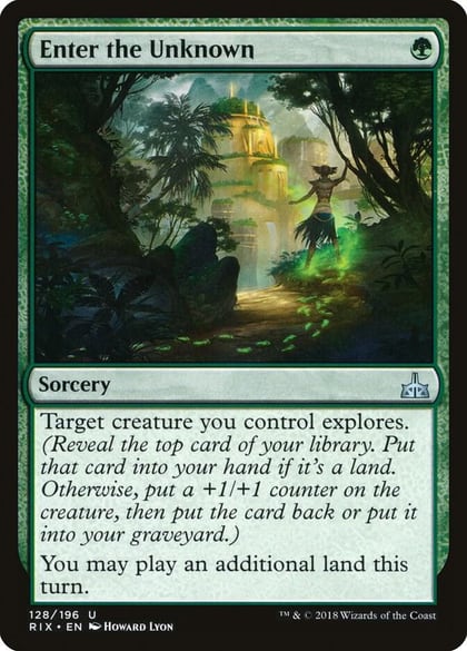 Enter the Unknown, Rivals of Ixalan 128