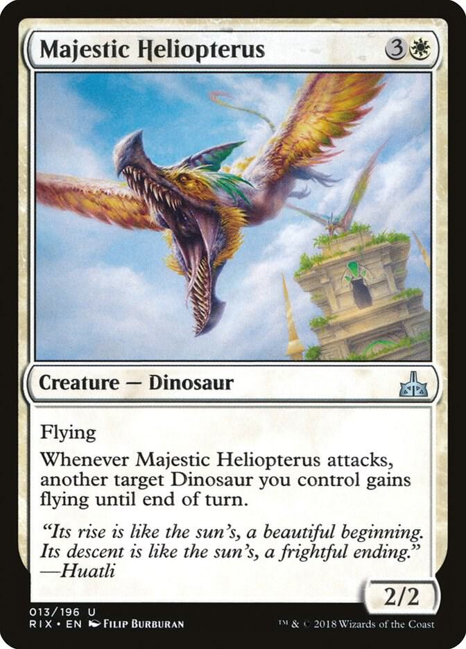 Majestic Heliopterus, Rivals of Ixalan 13