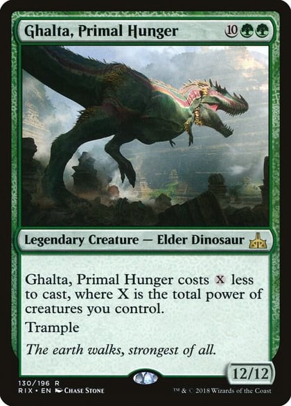 Ghalta, Primal Hunger, Rivals of Ixalan 130