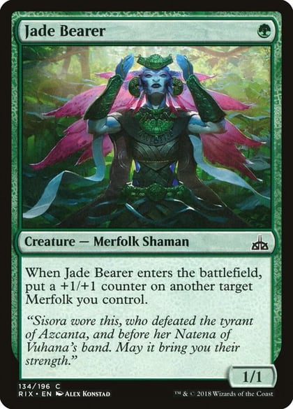 Jade Bearer, Rivals of Ixalan 134