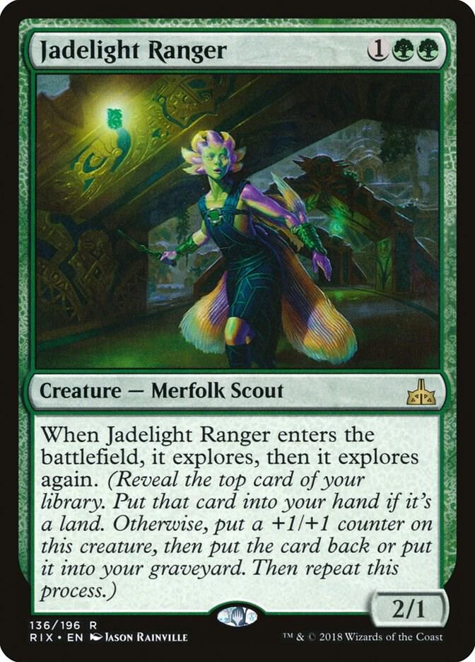 Jadelight Ranger, Rivals of Ixalan 136