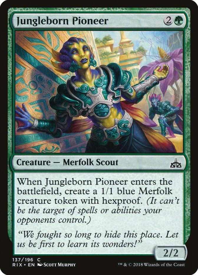 Jungleborn Pioneer, Rivals of Ixalan 137