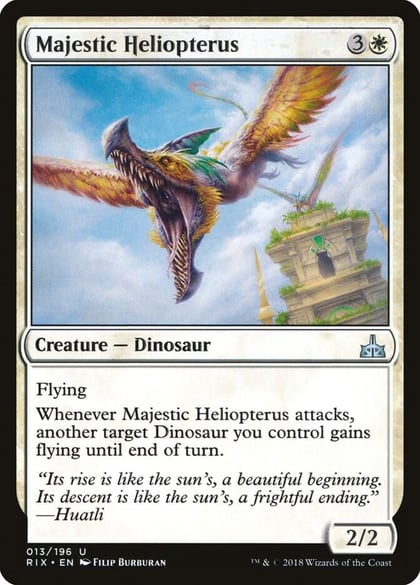 Majestic Heliopterus, Rivals of Ixalan 13