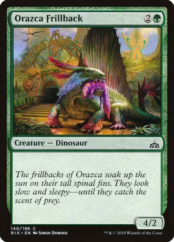 Orazca Frillback, Rivals of Ixalan 140
