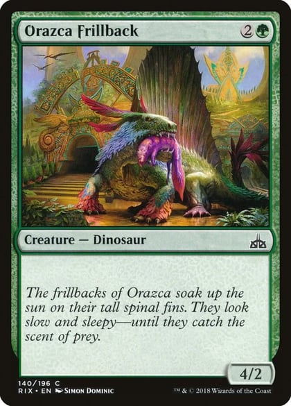 Orazca Frillback, Rivals of Ixalan 140