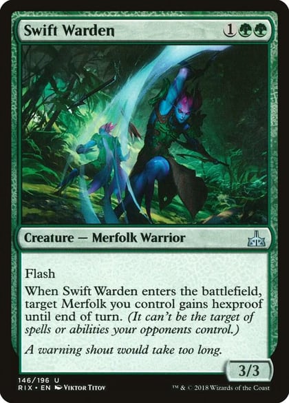Swift Warden, Rivals of Ixalan 146