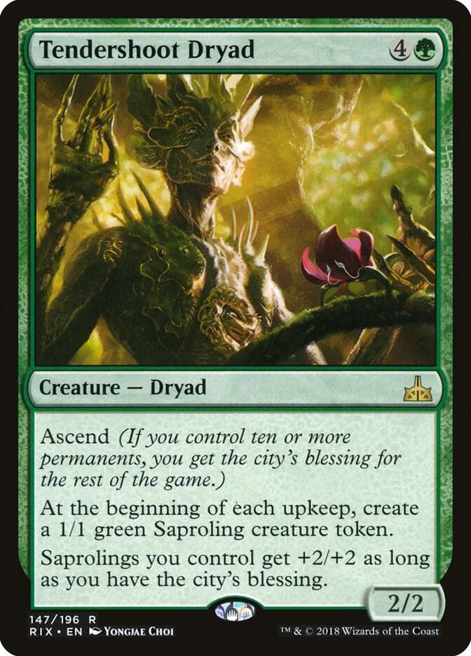 Tendershoot Dryad, Rivals of Ixalan 147