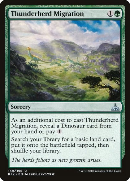 Thunderherd Migration, Rivals of Ixalan 149