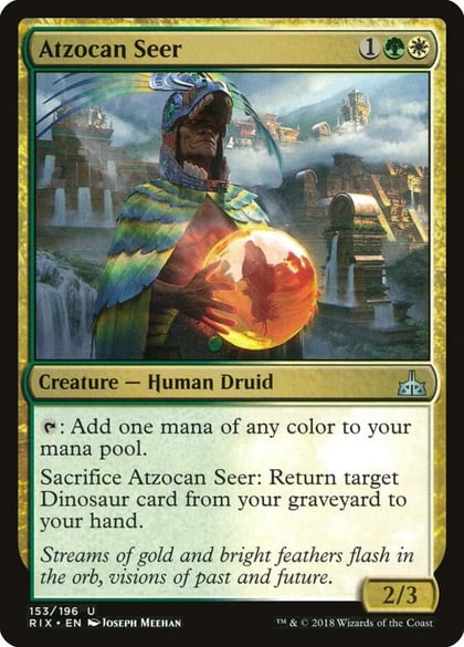 Atzocan Seer, Rivals of Ixalan 153