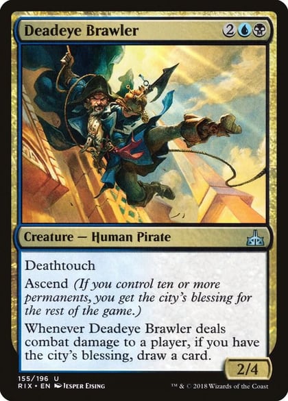 Deadeye Brawler, Rivals of Ixalan 155