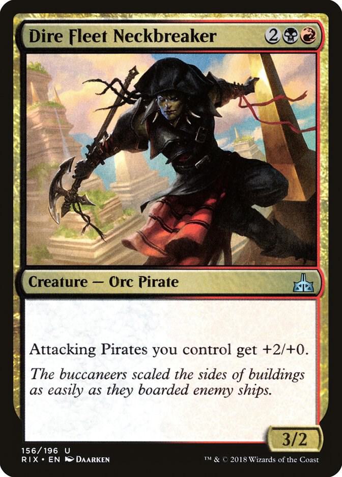 Dire Fleet Neckbreaker, Rivals of Ixalan 156