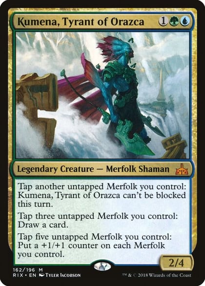 Kumena, Tyrant of Orazca, Rivals of Ixalan 162