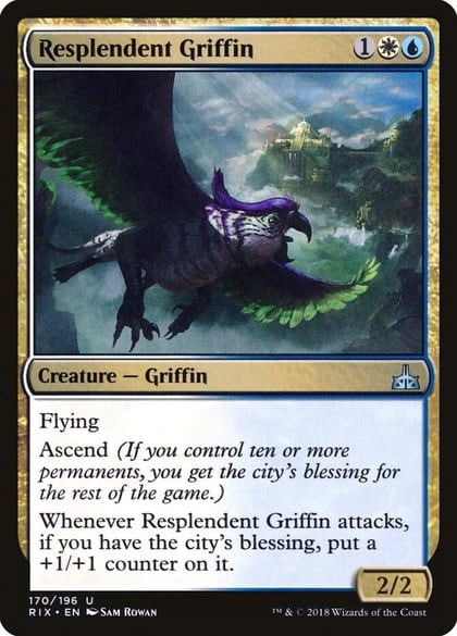 Resplendent Griffin, Rivals of Ixalan 170