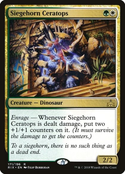 Siegehorn Ceratops, Rivals of Ixalan 171