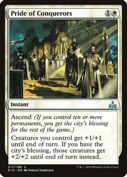 Pride of Conquerors, Rivals of Ixalan 17