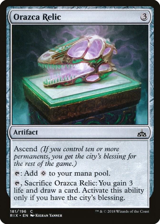 Orazca Relic, Rivals of Ixalan 181