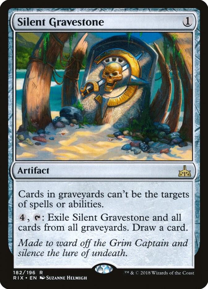 Silent Gravestone, Rivals of Ixalan 182