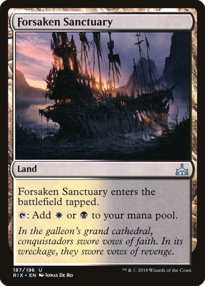 Forsaken Sanctuary, Rivals of Ixalan 187