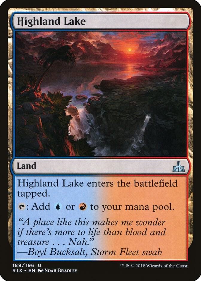 Highland Lake, Rivals of Ixalan 189