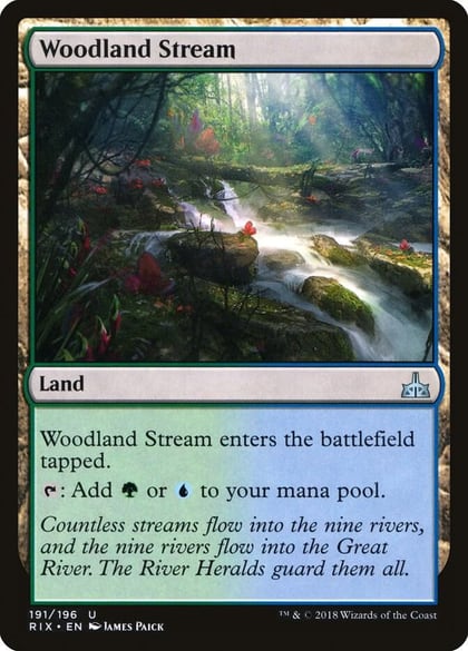 Woodland Stream, Rivals of Ixalan 191