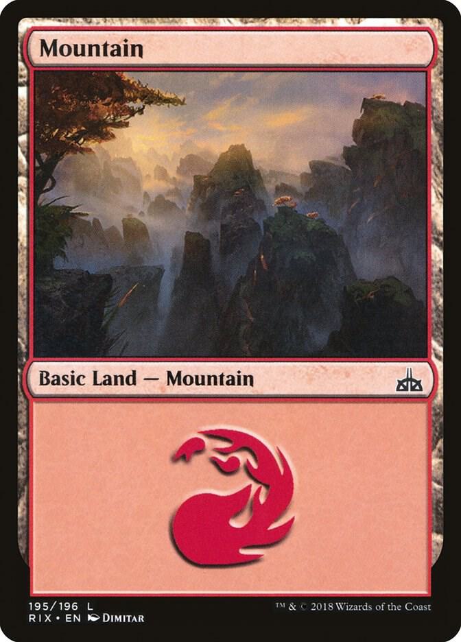 Mountain, Rivals of Ixalan 195