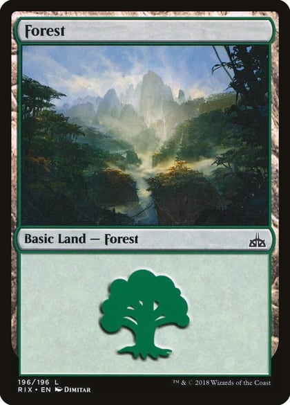 Forest, Rivals of Ixalan 196