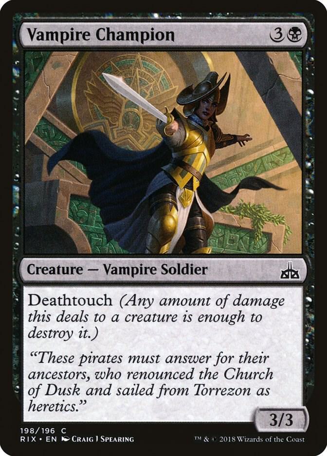 Vampire Champion, Rivals of Ixalan 198
