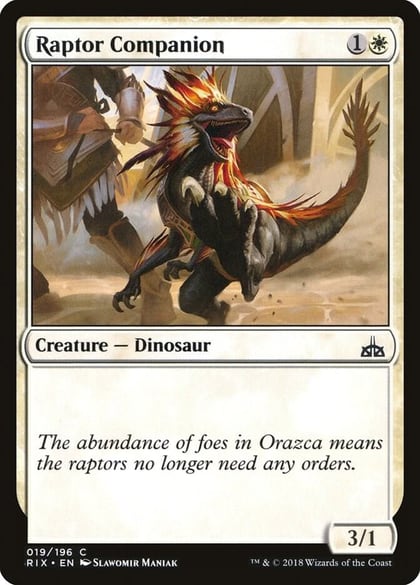 Raptor Companion, Rivals of Ixalan 19