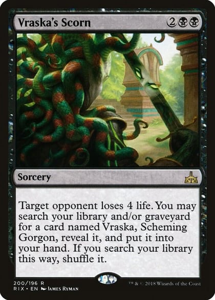 Vraska's Scorn, Rivals of Ixalan 200