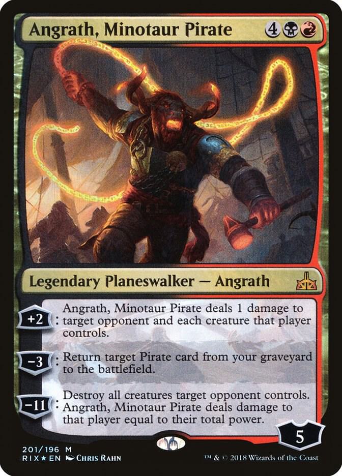 Angrath, Minotaur Pirate, Rivals of Ixalan 201
