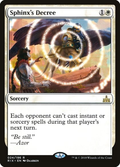 Sphinx's Decree, Rivals of Ixalan 24