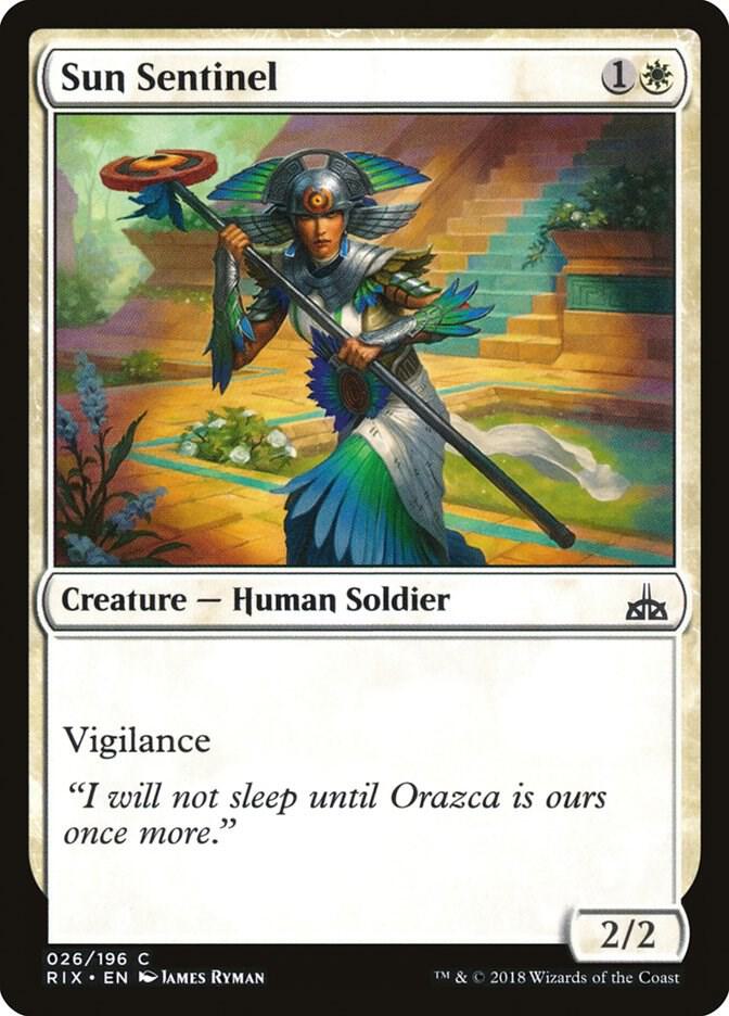 Sun Sentinel, Rivals of Ixalan 26