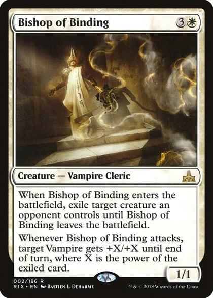 Bishop of Binding, Rivals of Ixalan 2