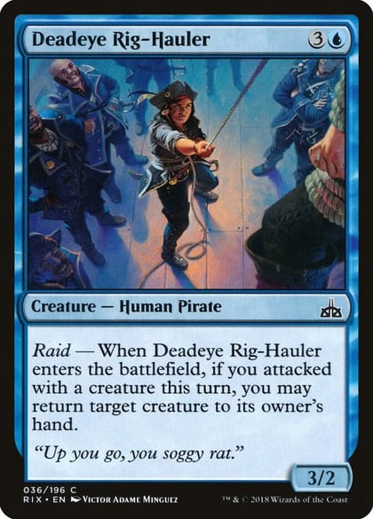 Deadeye Rig-Hauler, Rivals of Ixalan 36