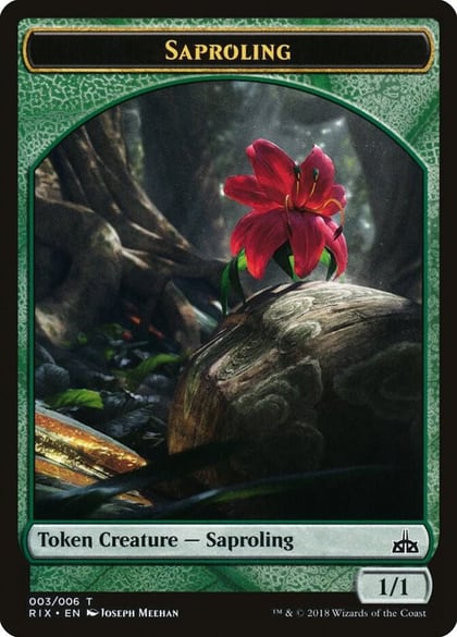 Saproling Token (003), Rivals of Ixalan 3