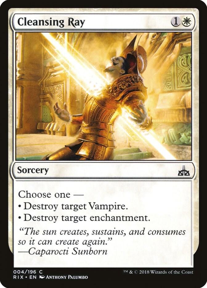 Cleansing Ray, Rivals of Ixalan 4