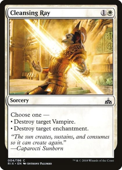 Cleansing Ray, Rivals of Ixalan 4